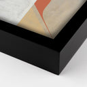 Enchanted Mon Coeur Est Fort by Gregory Gove - 32X24 Black Maple Framed Canvas