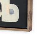 Weightless Gravitys Holding Me Back by Gregory Gove - 32X20 Rustic Walnut Framed Canvas