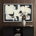 Weightless Gravitys Holding Me Back by Gregory Gove - 32X20 White Maple Framed Canvas