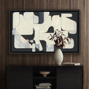 Weightless Gravitys Holding Me Back by Gregory Gove - 32X20 Black Maple Framed Canvas