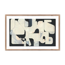 Weightless Gravitys Holding Me Back by Gregory Gove - 32X21 Rustic Walnut Framed Paper