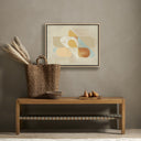 Luxe Artistry Ive Searched Every Room by Gregory Gove - 32X255 White Oak Framed Canvas