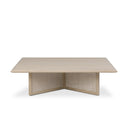 Verity Rosenell Square Coffee Table - Natural Oak Veneer