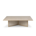 Verity Rosenell Square Coffee Table - Natural Oak Veneer