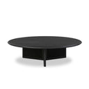 Aveline Rosenell Round Coffee Table - Black Oak Veneer
