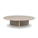Aveline Rosenell Round Coffee Table - Natural Oak Veneer