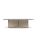 Aveline Rosenell Round Coffee Table - Natural Oak Veneer