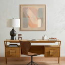 Nautical Dreams Righting The Ship by Gregory Gove - 32X32 White Oak Framed Canvas