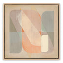 Nautical Dreams Righting The Ship by Gregory Gove - 40X40 White Oak Framed Canvas