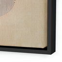 Nautical Dreams Righting The Ship by Gregory Gove - 32X32 Black Maple Framed Canvas