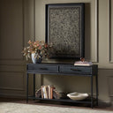 Verenth Console Table - 60 - Black Oak Veneer
