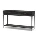 Verenth Console Table - 60 - Black Oak Veneer