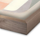 Nautical Dreams Righting The Ship by Gregory Gove - 48X48 Rustic Walnut Framed Wood Panel