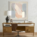 Nautical Dreams Righting The Ship by Gregory Gove - 32X32 White Maple Framed Wood Panel