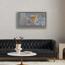 Aurelia Estas Libre by Gregory Gove - 32X17 White Oak Framed Canvas Floater