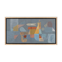 Aurelia Estas Libre by Gregory Gove - 32X17 White Oak Framed Canvas Floater