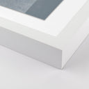 Aurelia Estas Libre by Gregory Gove - 48X275 White Maple Framed Paper