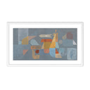 Aurelia Estas Libre by Gregory Gove - 60X345 White Maple Framed Paper
