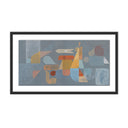 Aurelia Estas Libre by Gregory Gove - 32X185 Black Maple Framed Paper