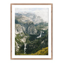 Nimbus Above The Clouds by Wesley and Emma Teague - 36X48 Rustic Walnut