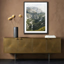 Nimbus Above The Clouds by Wesley and Emma Teague - 24X32 Black Maple