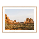 Aurelian Three Gossips - Moab Ut by Wesley and Emma Teague - 40X30 White Oak