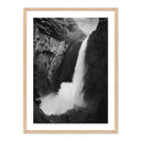 Aurelia Lower Yosemite Falls by Wesley and Emma Teague - 24X32 White Oak