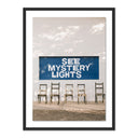 Luxe Artistry Mystery Lights by Wesley and Emma Teague - 24X32 Black Maple