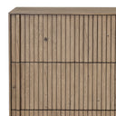 Aveline Leo 8 Drawer Dresser - Rustic Grey