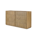 Aveline Leo 8 Drawer Dresser - Rustic Light Natural Oak
