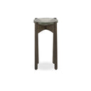 Pivot Relo End Table - Clear Cast Glass