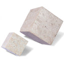 Artisan Travertine Cube Sculpture Set