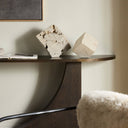 Artisan Travertine Cube Sculpture Set