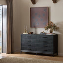 Verity Rosenell 8 Drawer Dresser - Black Oak Veneer