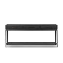 Opulent Rosenell Console Table - 78 - Black Oak Veneer