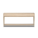 Opulent Rosenell Console Table - 78 - Natural Oak Veneer