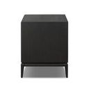 Aether Rosenell Open Nightstand - Black Oak Veneer