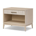 Verity Open Nightstand - Natural Oak Veneer