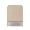 Aether Rosenell Open Nightstand - Natural Oak Veneer