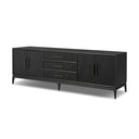 Verity Rosenell Media Console - Black Oak Veneer