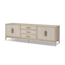 Verity Rosenell Media Console - Natural Oak Veneer