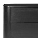 Luminara Paden 6 Drawer Dresser - Aged Black Acacia