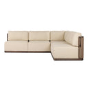 Luxe Brio Outdoor 5 Pc Sectional