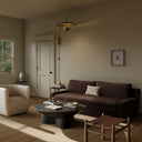 Verity Yelena Sofa - 100 Surrey Cocoa