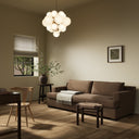 Luxe Haven Crispin Sofa - 96 Crypton Nomad Mushroom