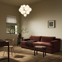 Luxe Haven Crispin Sofa - 96 Surrey Auburn