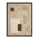 Aether Grid-Seoul I by Jade Dacay - 30X40 Black Maple