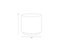 RUBIN END TABLE - TERRAZZO