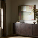 Aesthetica With Love XIX by Raoul Morren - 38X48 Rustic Walnut