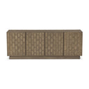 Veridian Asbury Media Console - Light Wash Oak